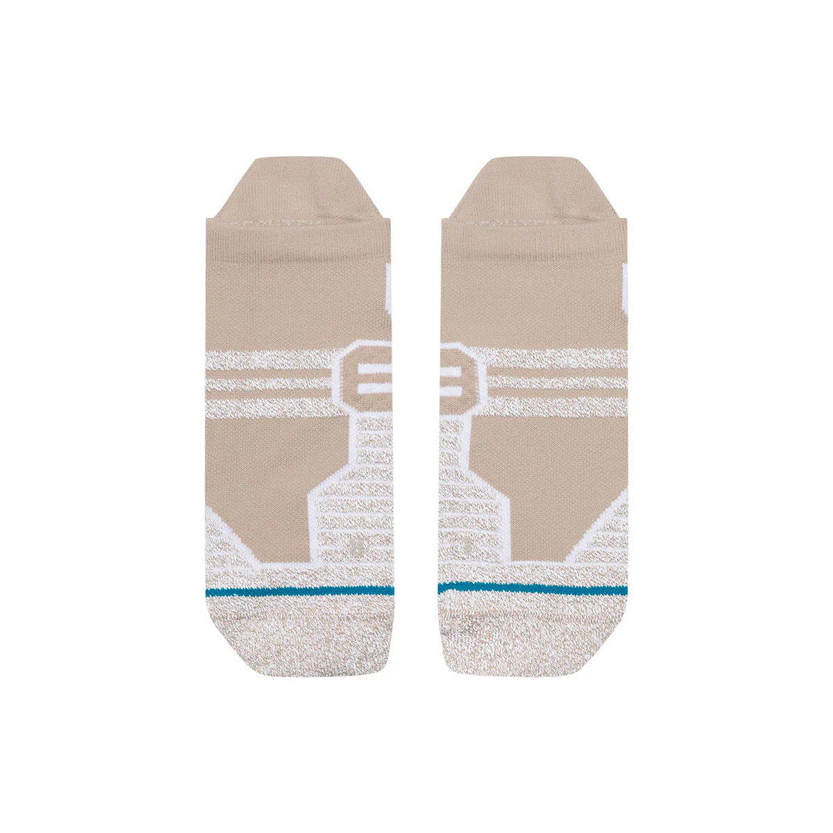 Stance Static Gripper Tab Socks - Croissant - Image 2