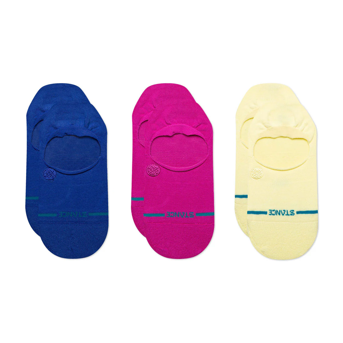 Stance Womens Icon No Show 3 Pack Socks - Cobalt Blue