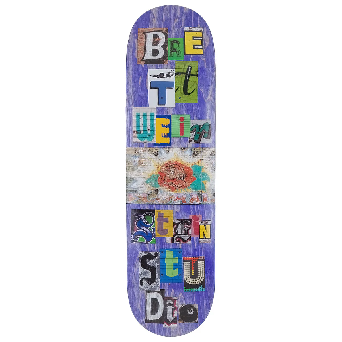Studio Weinstein Street Art Skateboard Deck - Lime - 8.25"