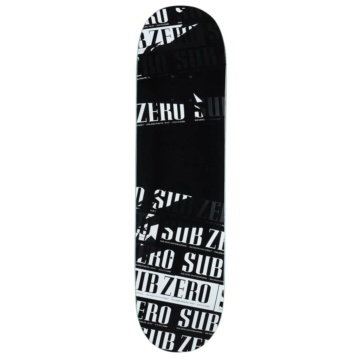 Sub Zero Real Life Stickers EX7 Skateboard Deck - 8.25"
