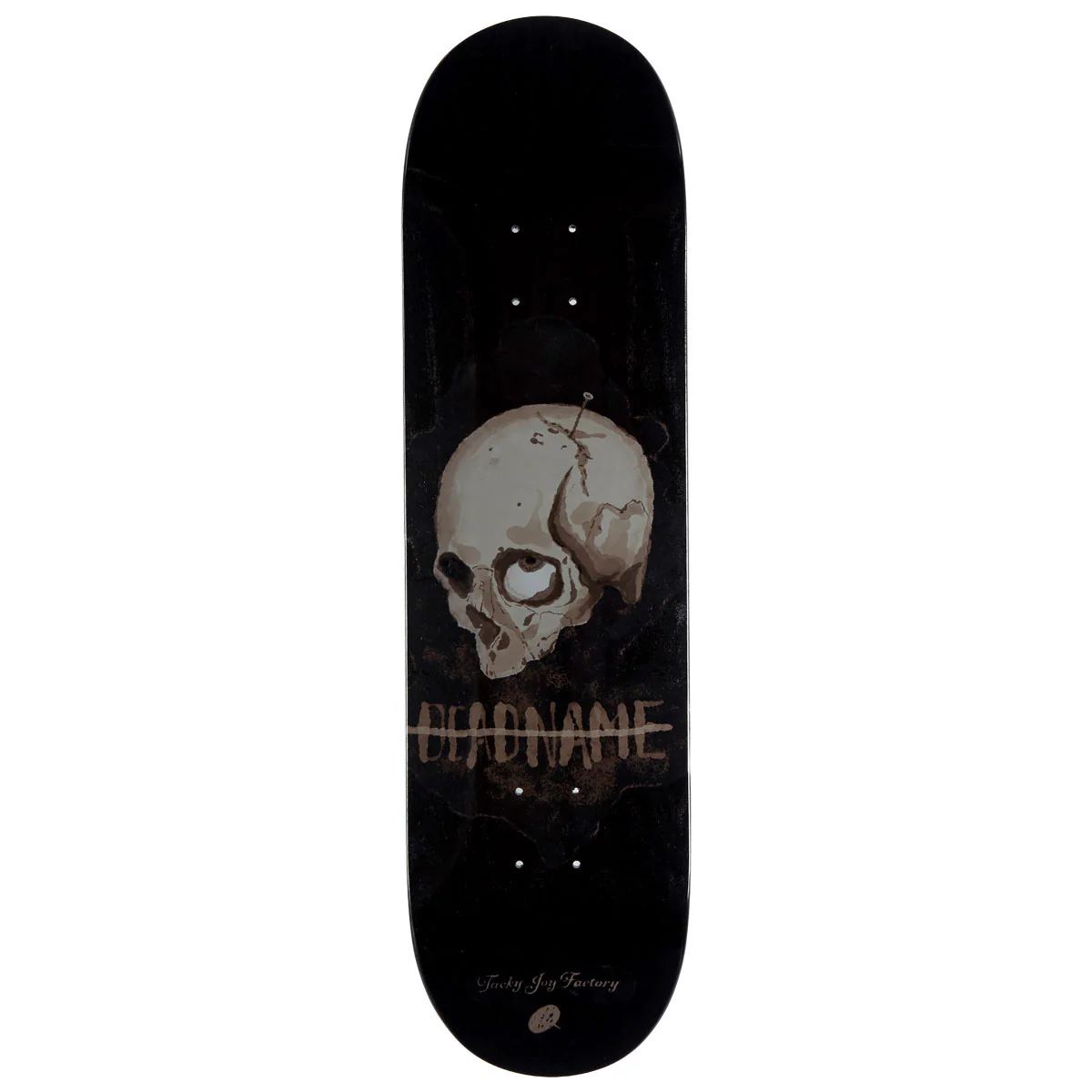 Tacky Joy Factory Deadname Skull Skateboard Deck - 8.00"