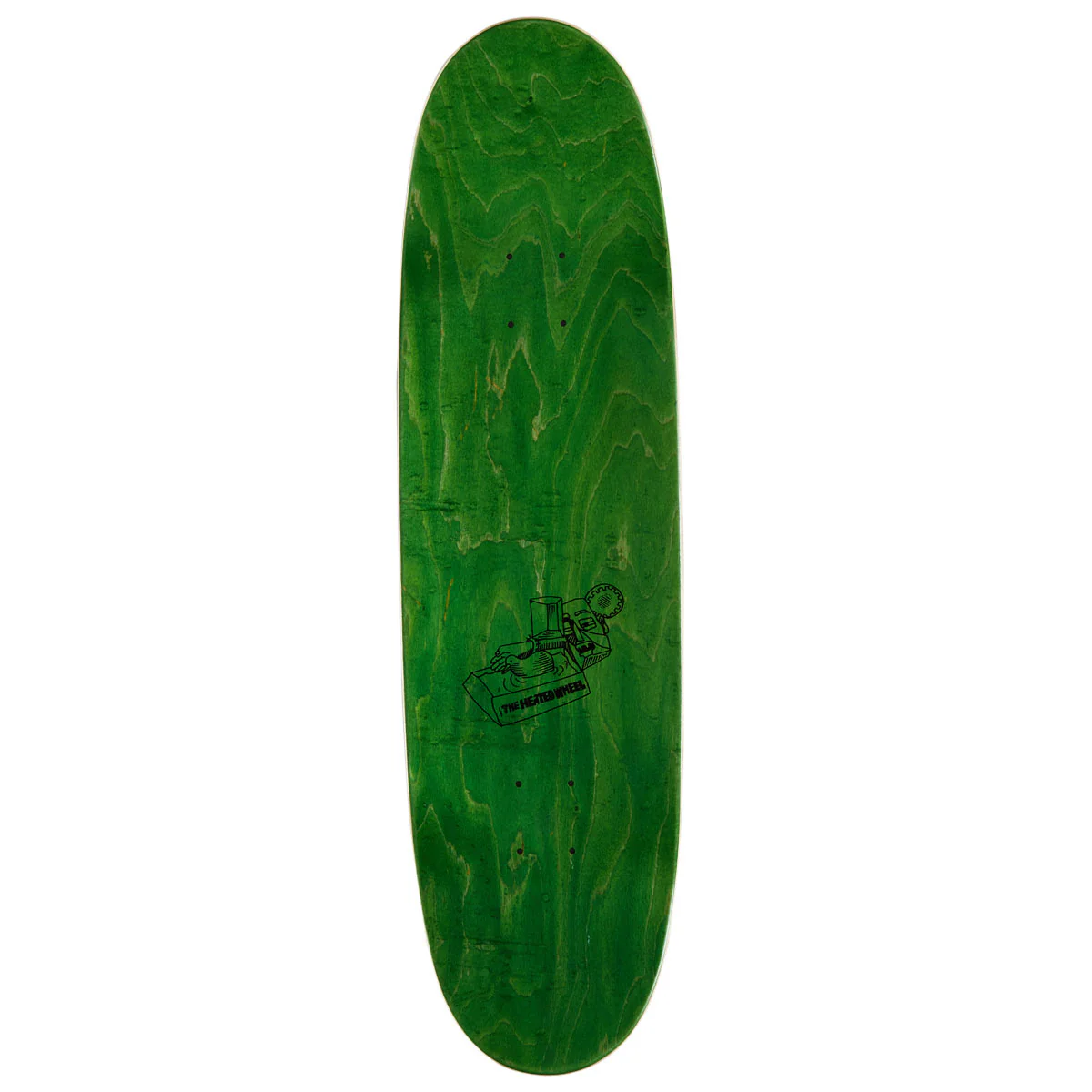 The Heated Wheel Cleaner Acid Egg Skateboard Deck - 8.75" - Image 2