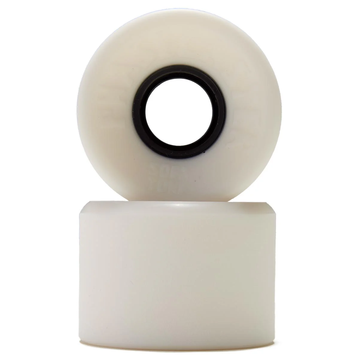 The Heated Wheel Phasecaster Sofa Tone 78a Cruiser Skateboard Wheels - White - 56mm - Image 2