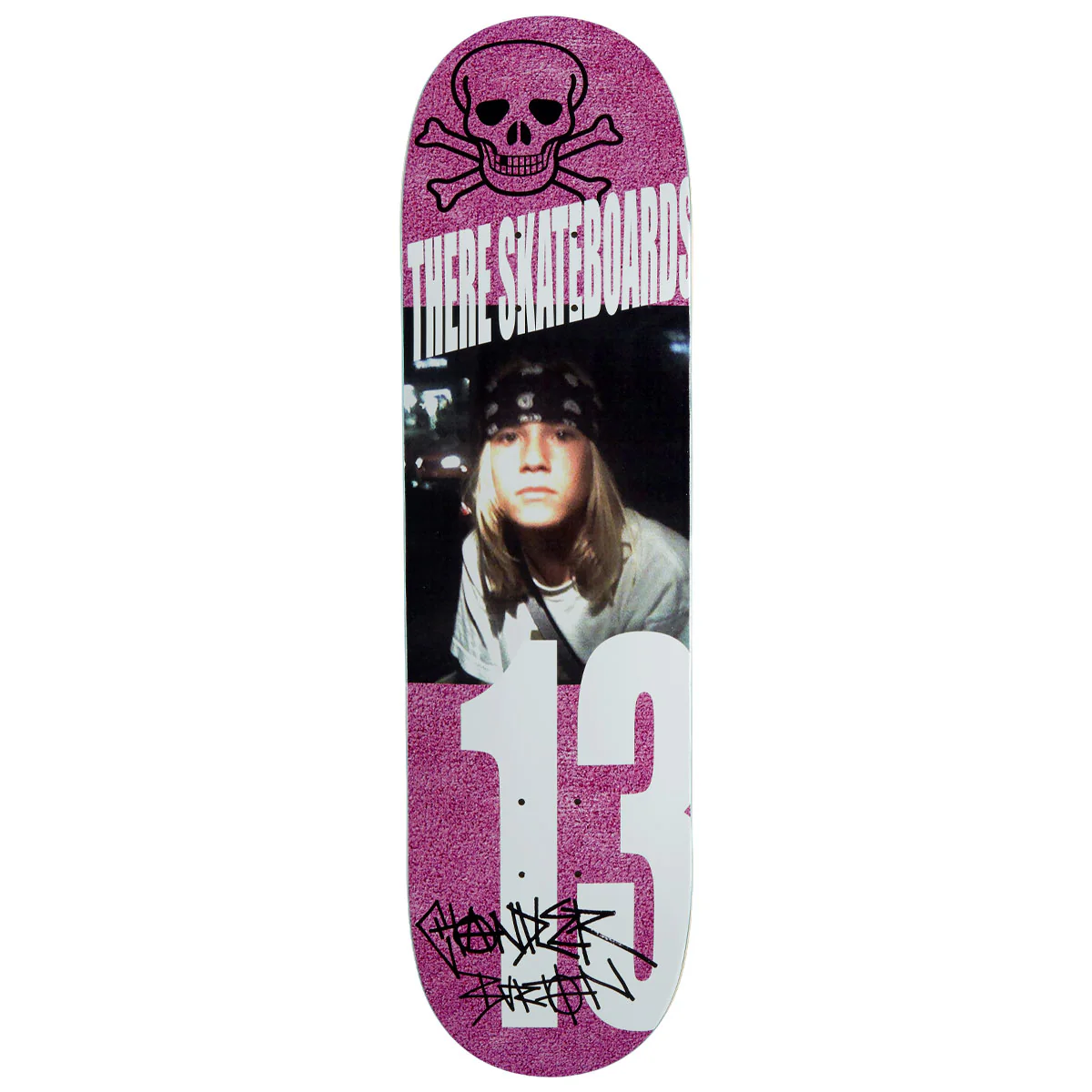 There Chandler 13 Skateboard Deck - Pink - 8.50"