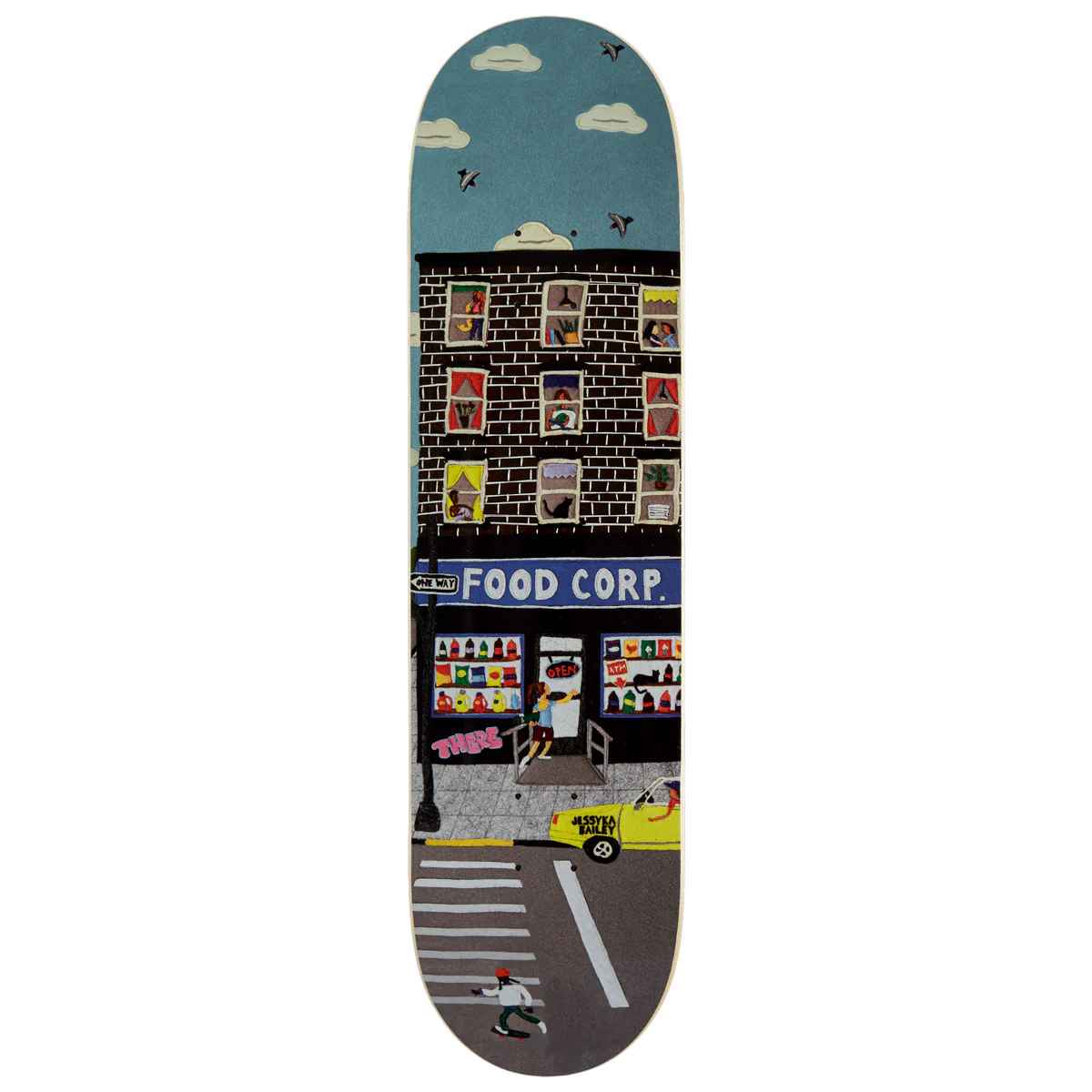 There Jessyka Bev Break Skateboard Deck - 8.12"