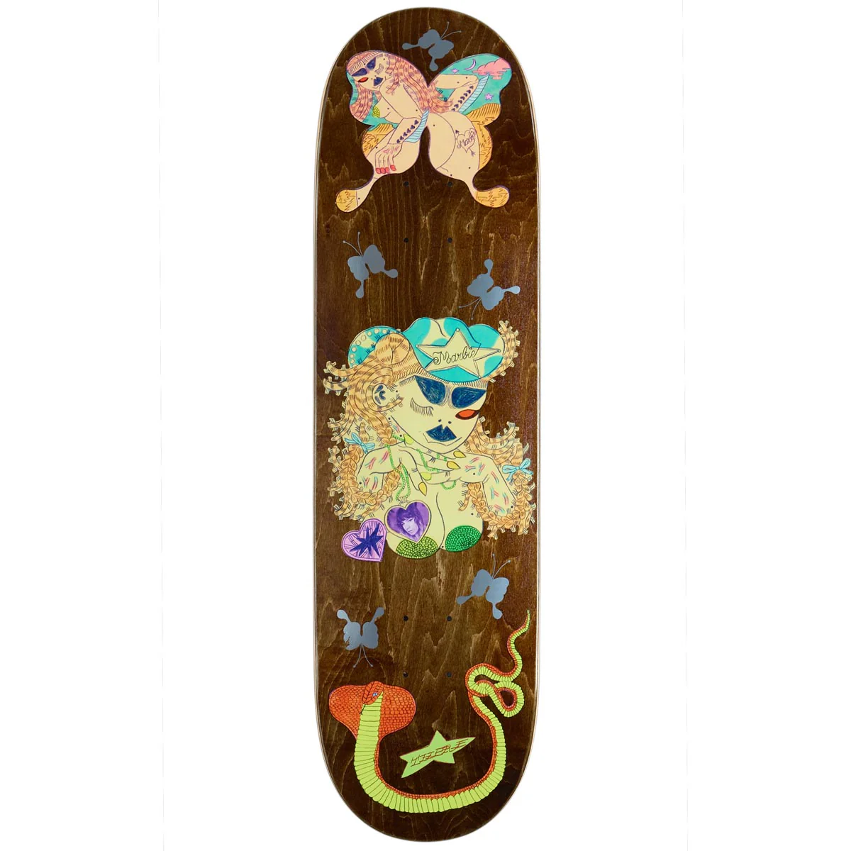 There Marbie Crush On Marbie Skateboard Deck - 8.50"