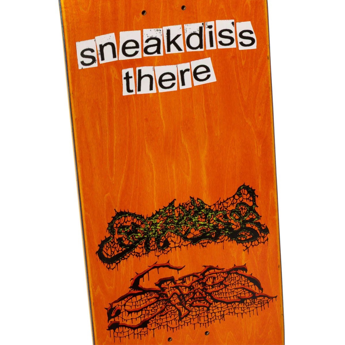 There Team Sneakdiss Battle Ship Skateboard Complete - White - 8.50" - Image 4