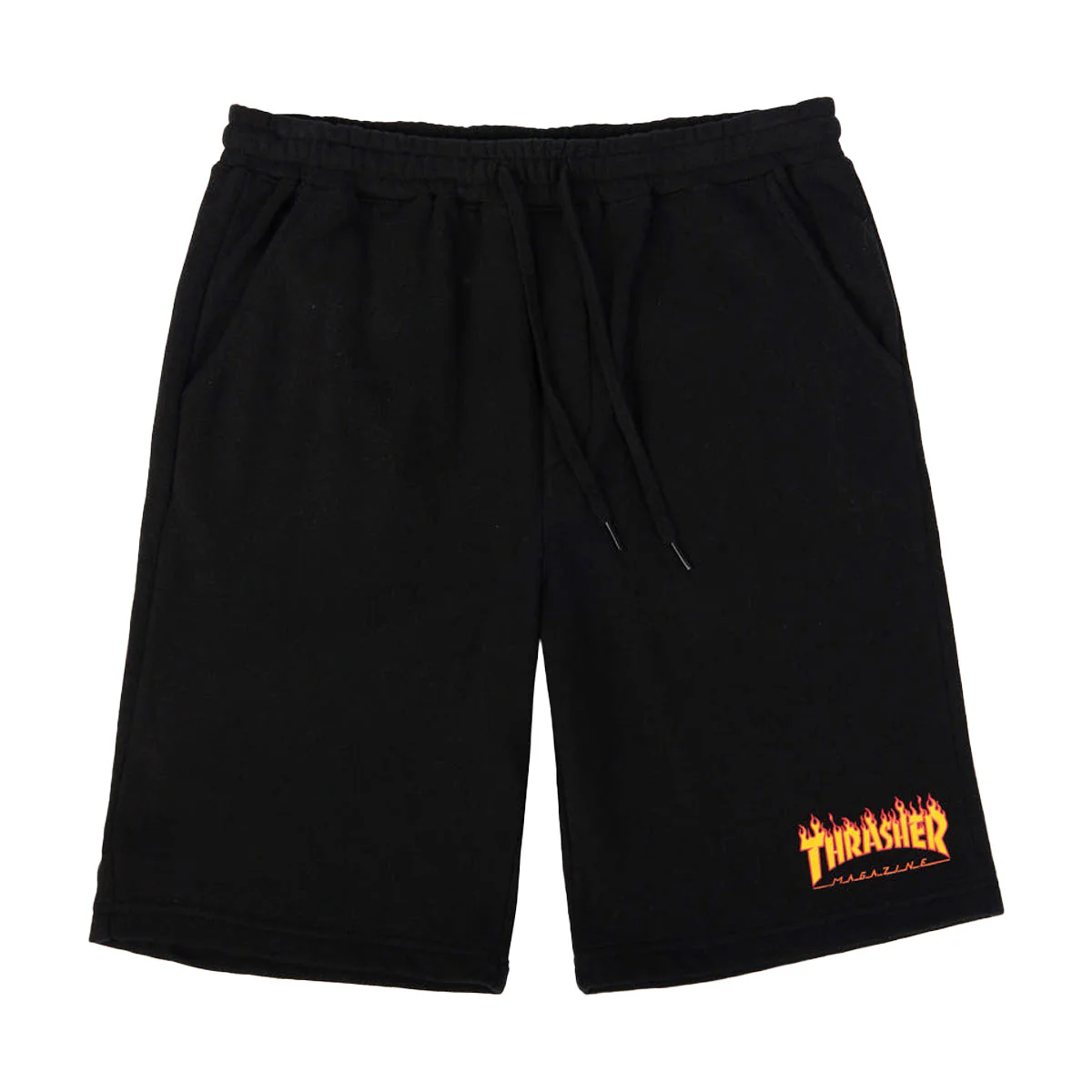 Thrasher Flame P.E. Shorts - Black