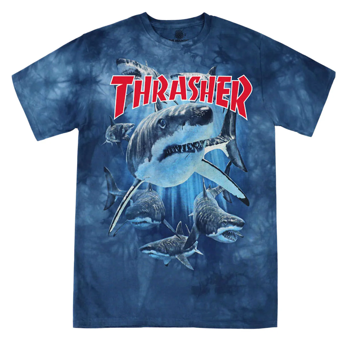 Thrasher Shark T-Shirt - Blue