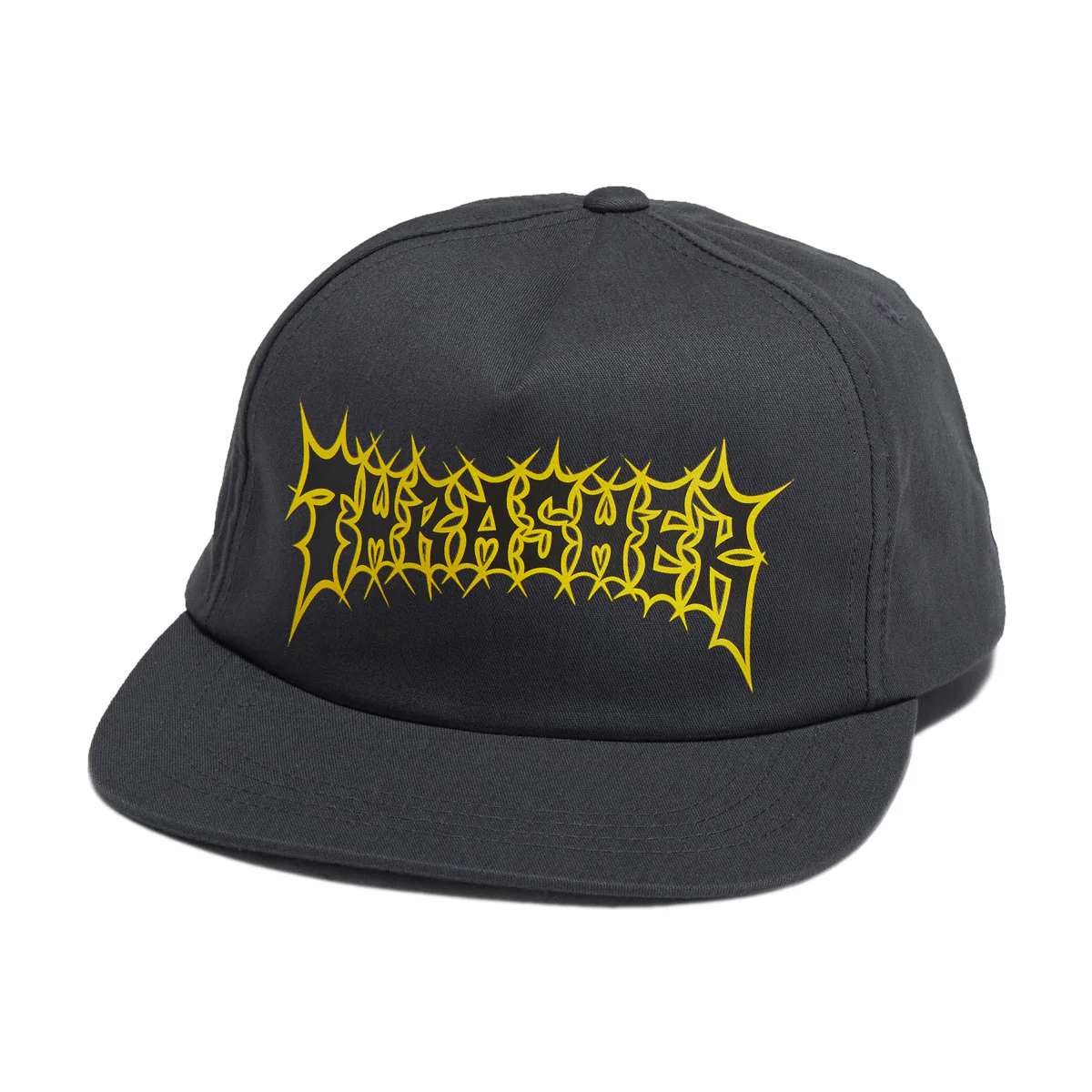 Thrasher Spikey Snapback Hat - Charcoal