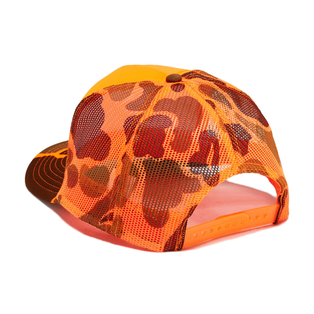 Thrasher Wet Paint Trucker Hat - Orange Camo - Image 2