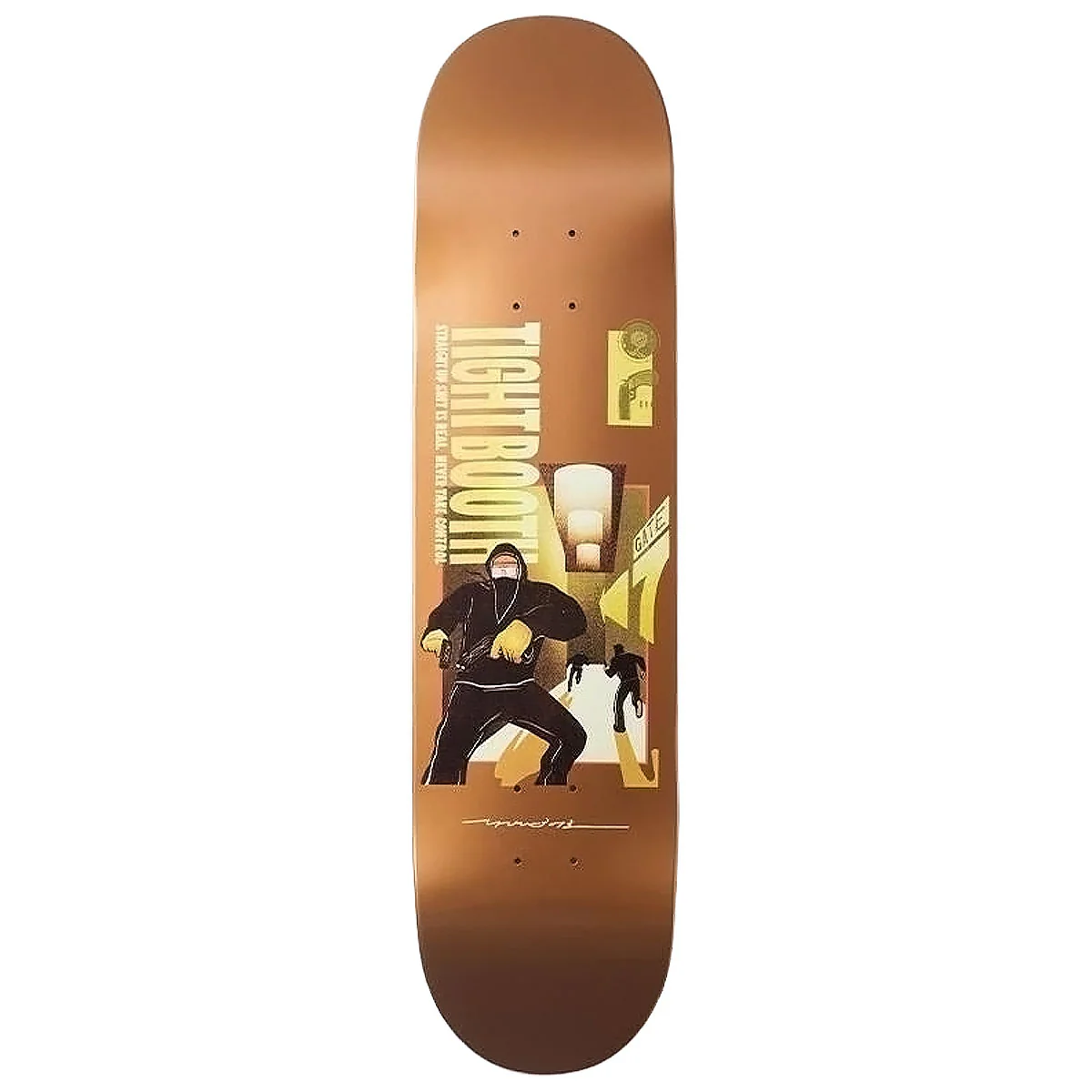 Tightbooth Run Skateboard Deck - 8.25"