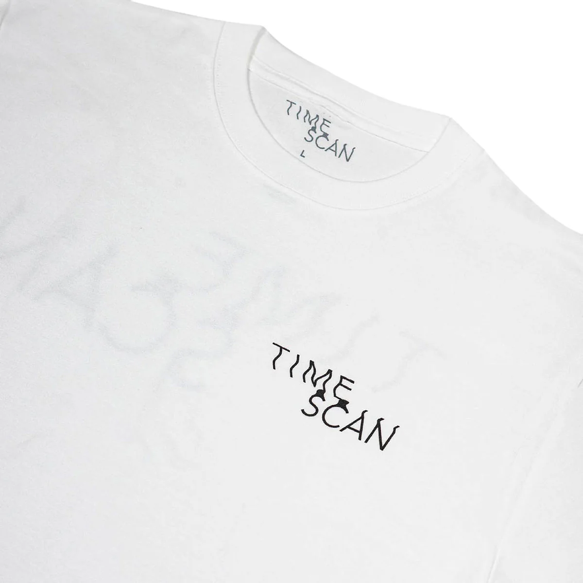 Timescan Logo T-Shirt - White - Image 3