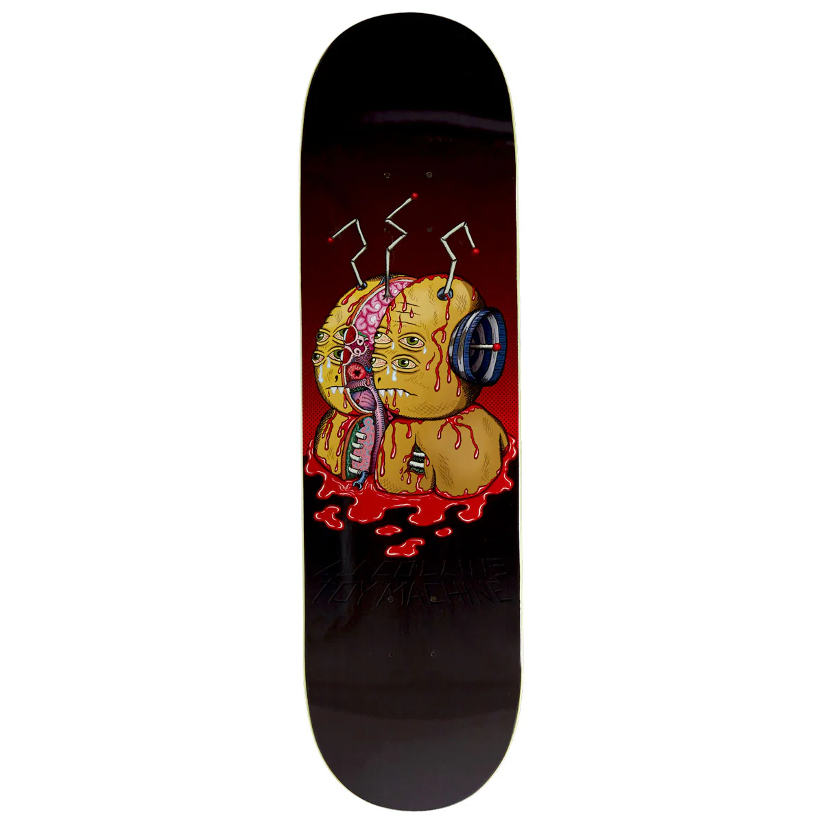 Toy Machine Collins Split Skateboard Deck - 8.50"