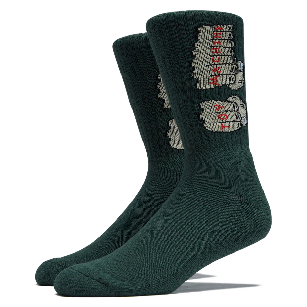 Toy Machine Fists Socks - Forest