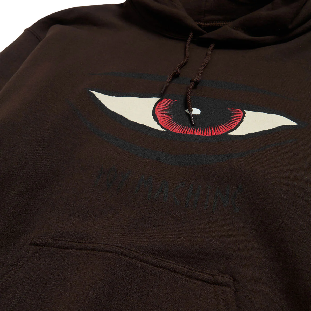 Toy Machine Sect Eye Hoodie - Brown - Image 2