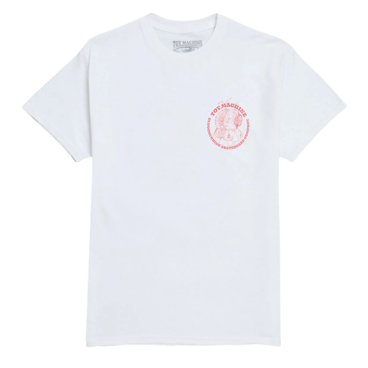 Toy Machine Split T-Shirt - White - Image 2