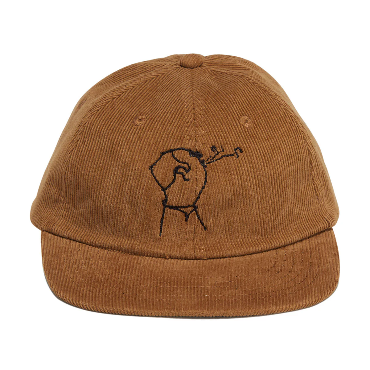 Transportation Unit Jazz Head Hat - Brown Corduroy - Image 2