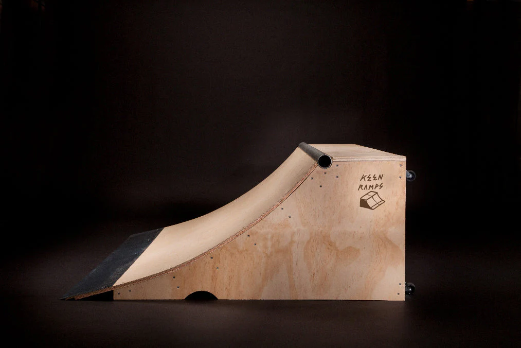 Keen Ramps (two) 2' x 6' Quarter Pipes - Image 4