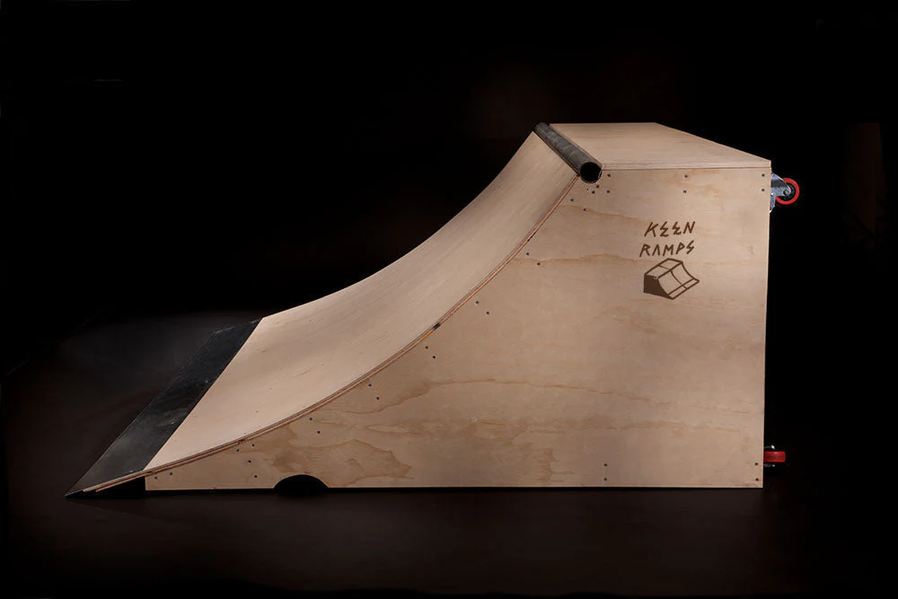 Keen Ramps (two) 3' x 6' Quarter Pipes - Image 3