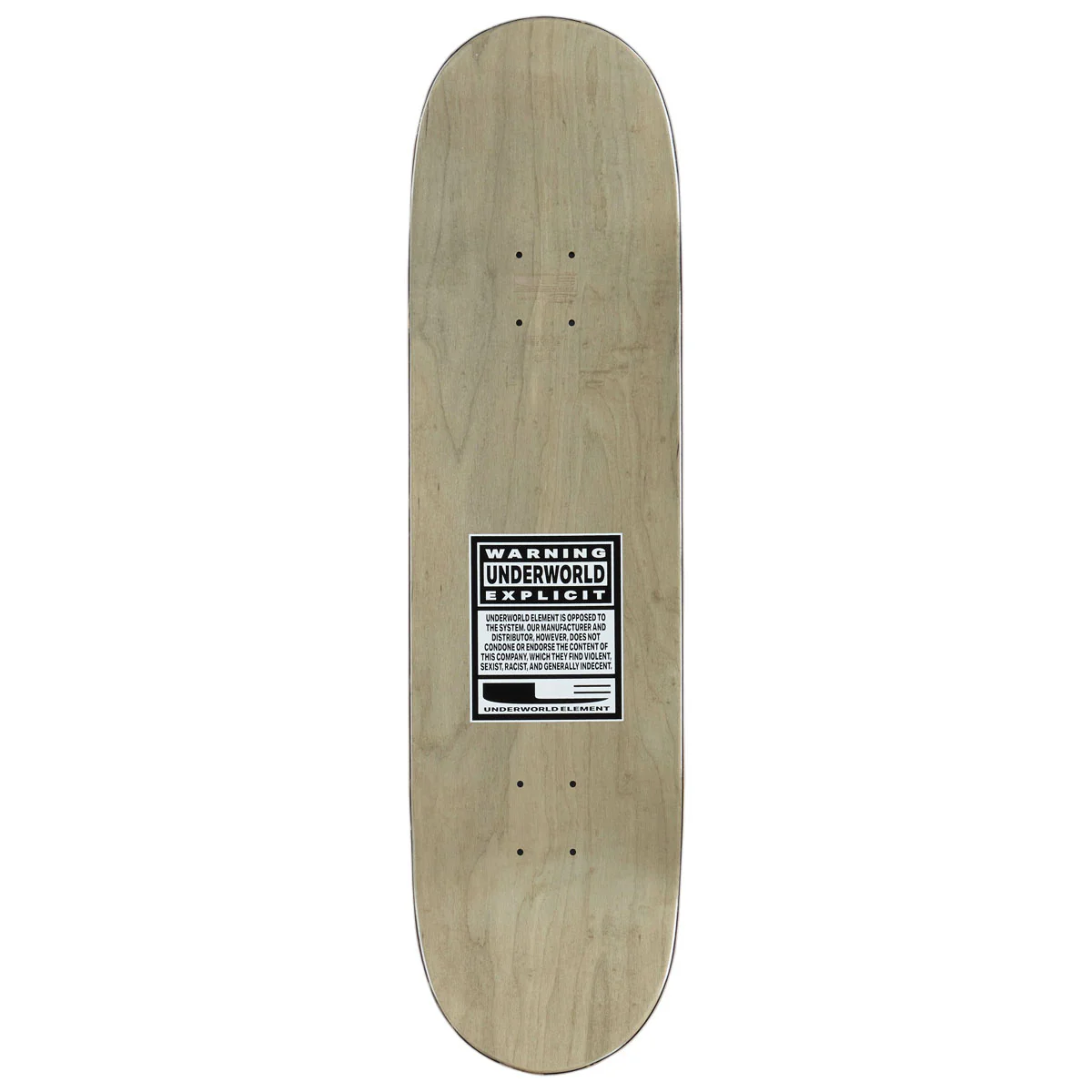 Underworld Element OG Logo EX7 Skateboard Complete - 8.50" - Image 2