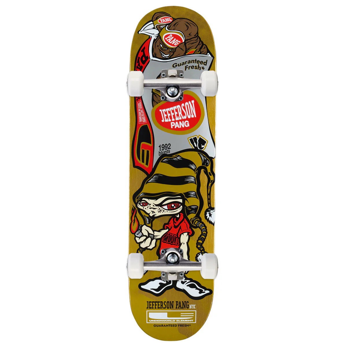 Underworld Element Pang Guaranteed Fresh EX7 Skateboard Complete - 8.25"
