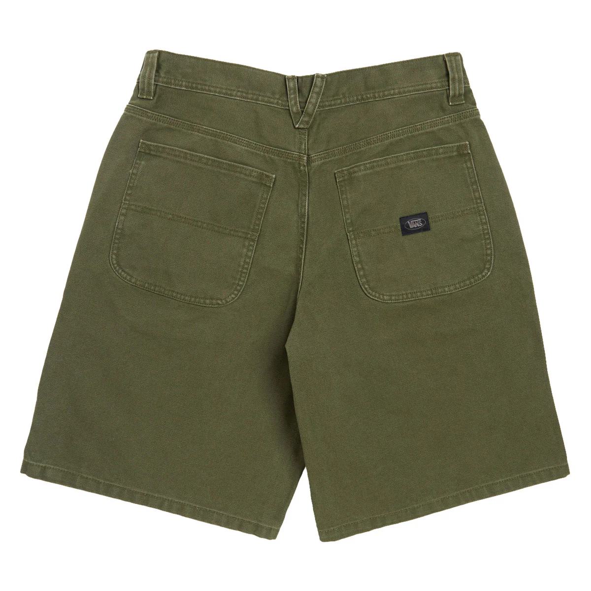 Vans Chore Loose Shorts - Mossy Olive - Image 2
