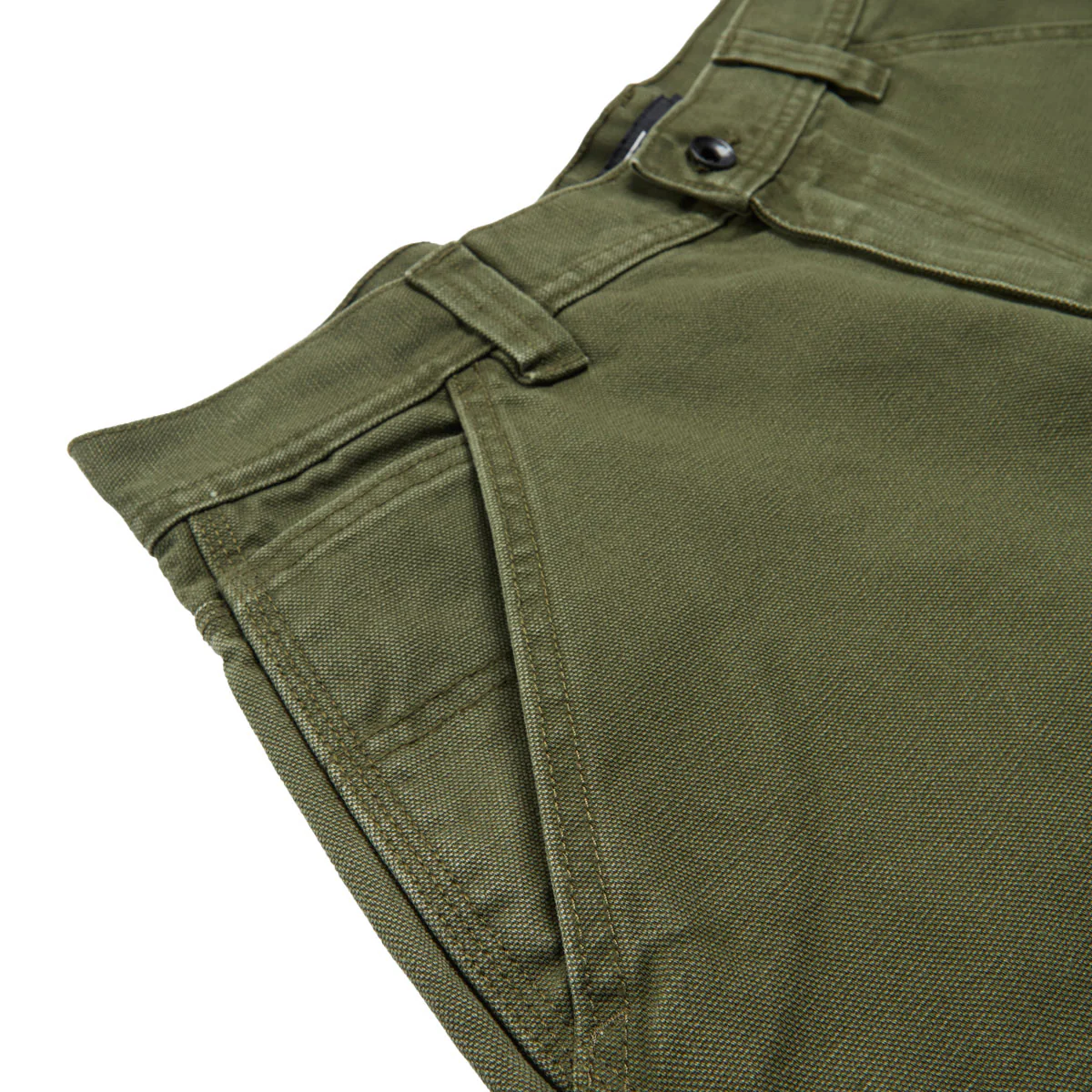 Vans Chore Loose Shorts - Mossy Olive - Image 5