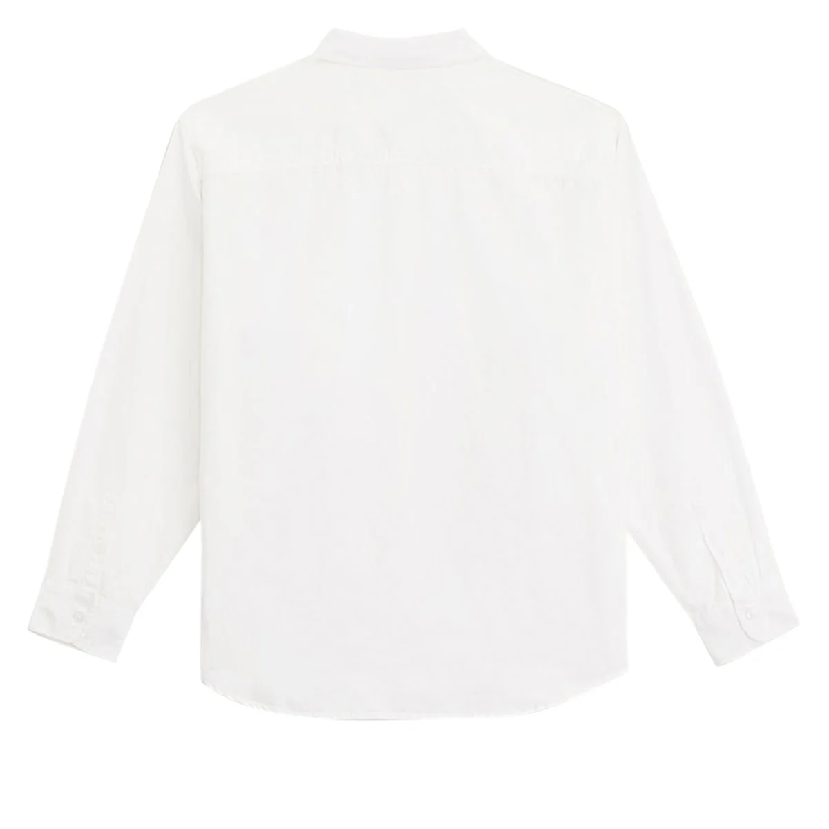 Vans Lawson Solid Oxford Long Sleeve Shirt - White - Image 5