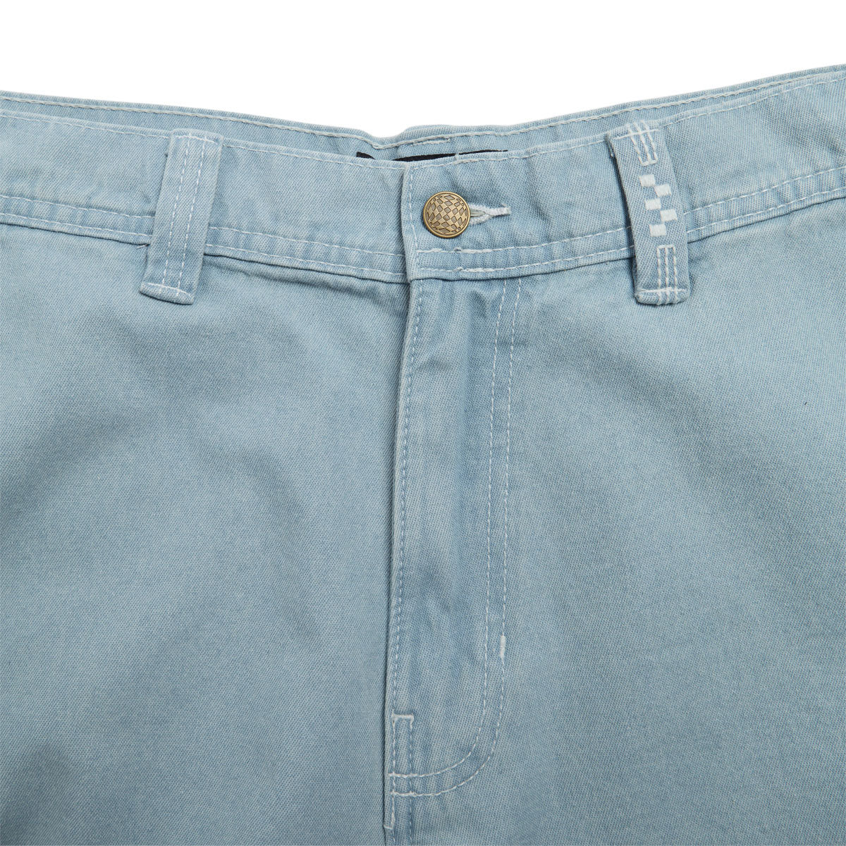 Vans LX Authentic Chino Baggy Denim Shorts - Light Stonewash - Image 6