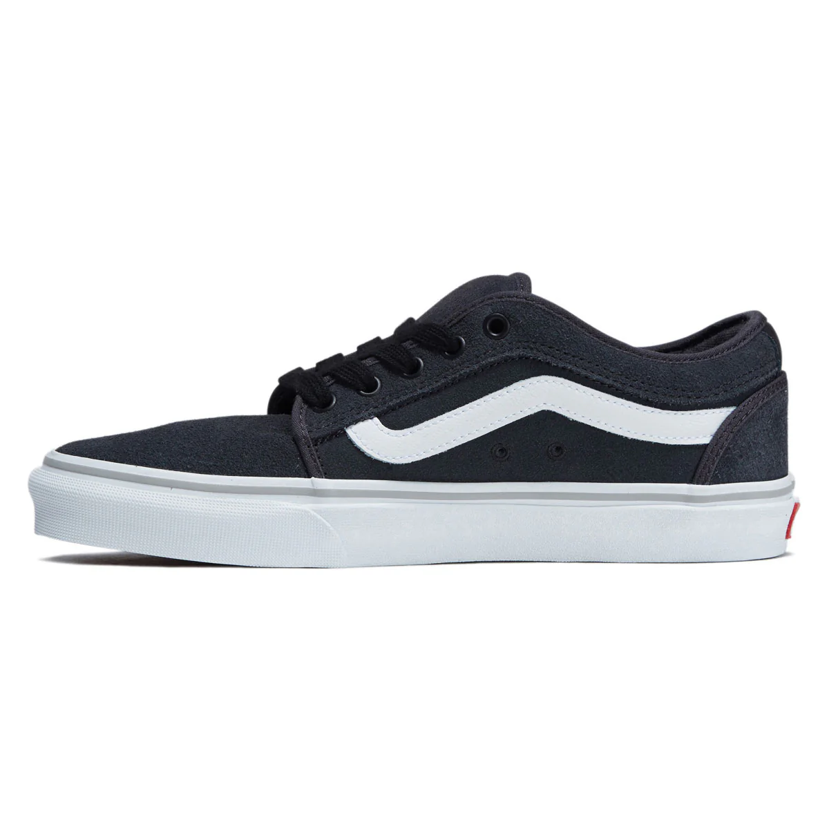 Vans Skate Chukka Low Sidestripe Shoes - Fat Lace Charcoal - Image 2