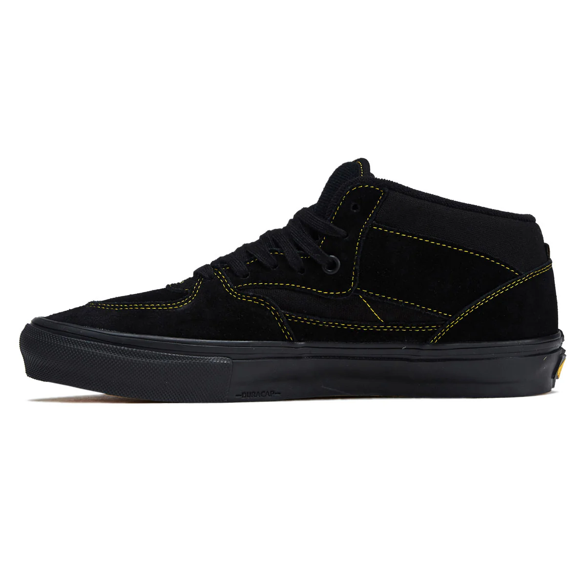 Vans Skate Half Cab Shoes - Black/Mustard - Image 2