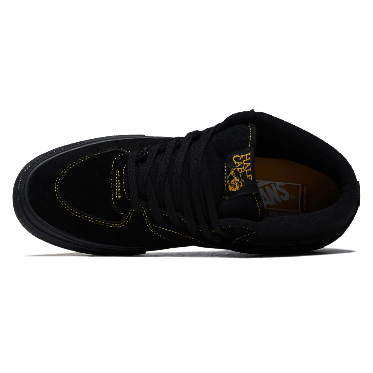 Vans Skate Half Cab Shoes - Black/Mustard - Image 3