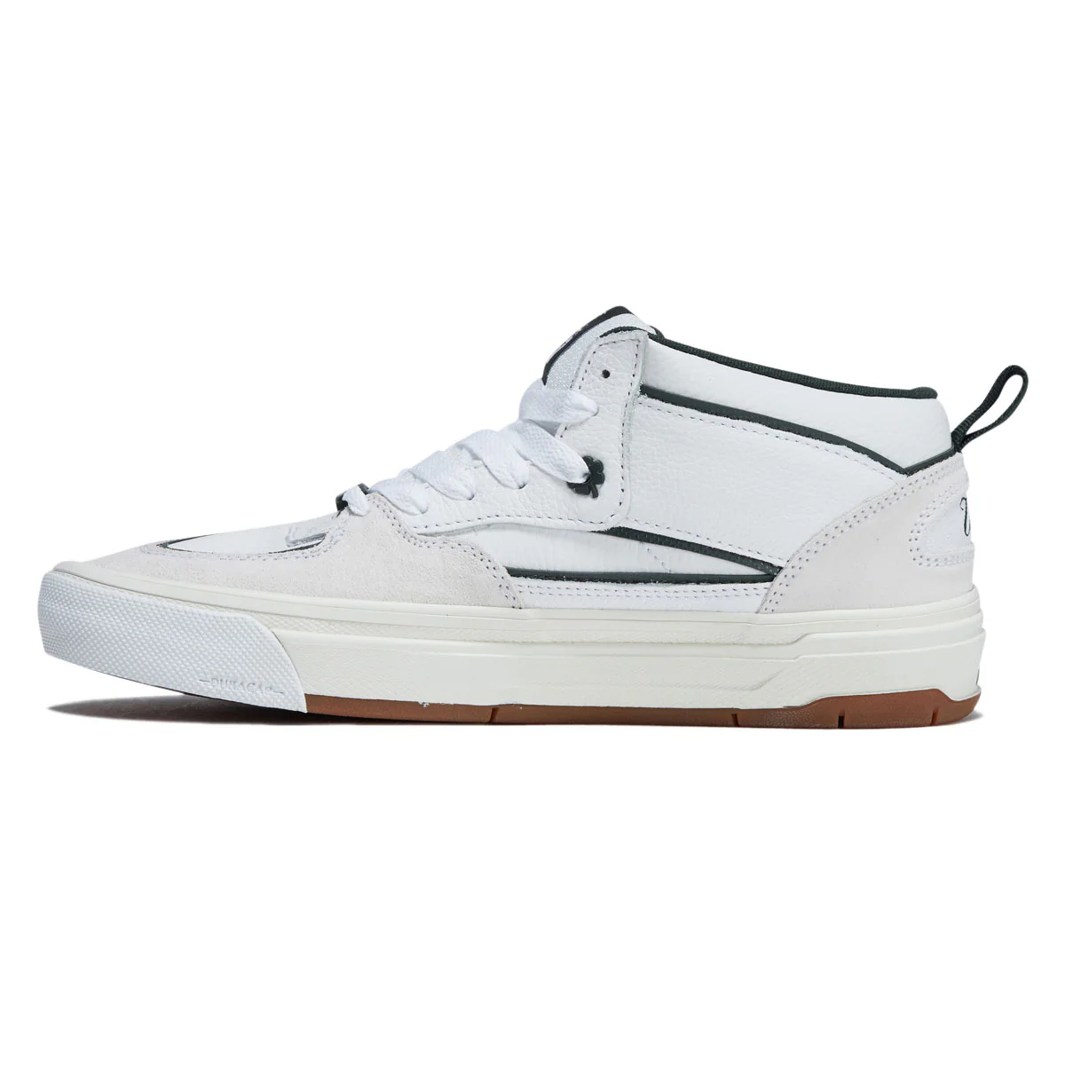 Vans Skate Half Cab Wafflecup Shoes - Una White/Gum - Image 2
