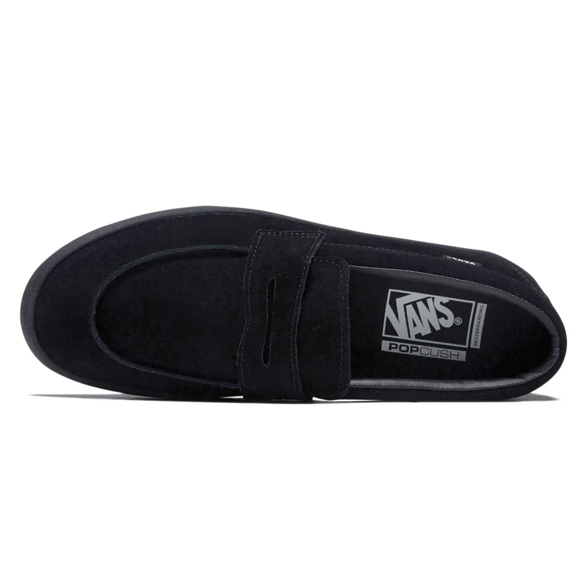 Vans Skate Loafer Shoes - Suede Black/Black - Image 3