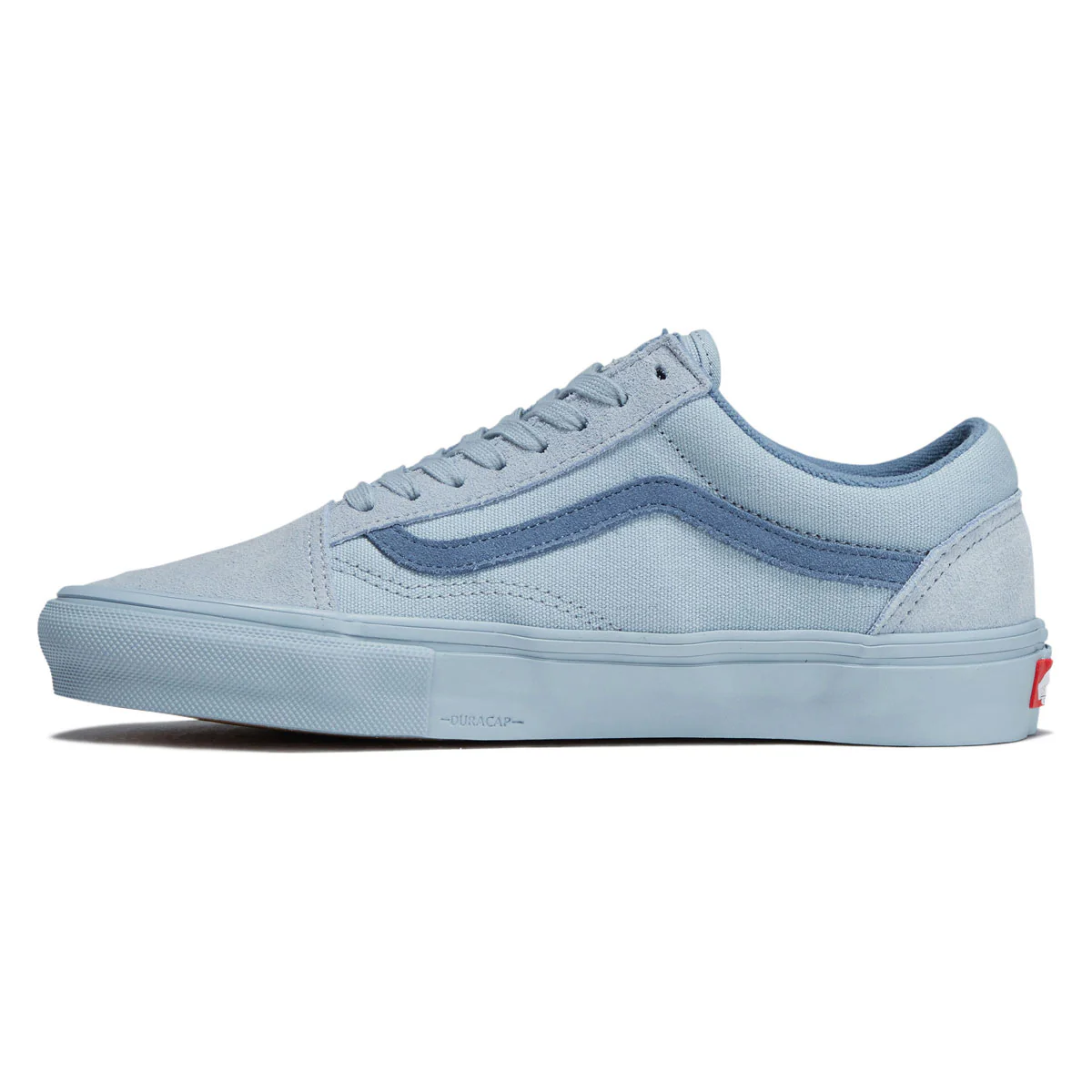 Vans Skate Old Skool Shoes - Soft Slate Blue - Image 2