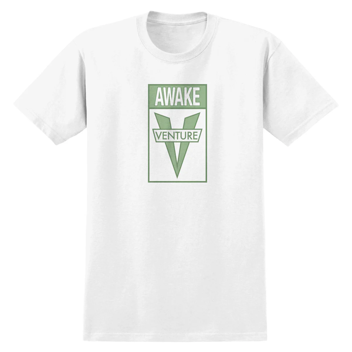 Venture Awake T-Shirt - White/Green