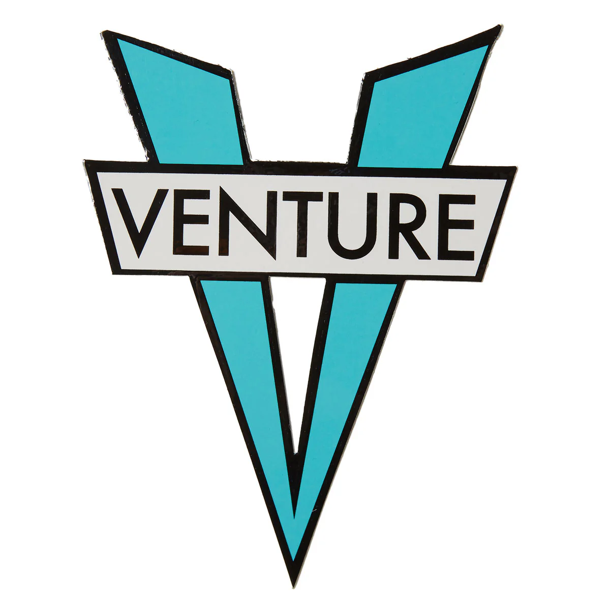 Venture V Die-Cut MD Sticker - Blue