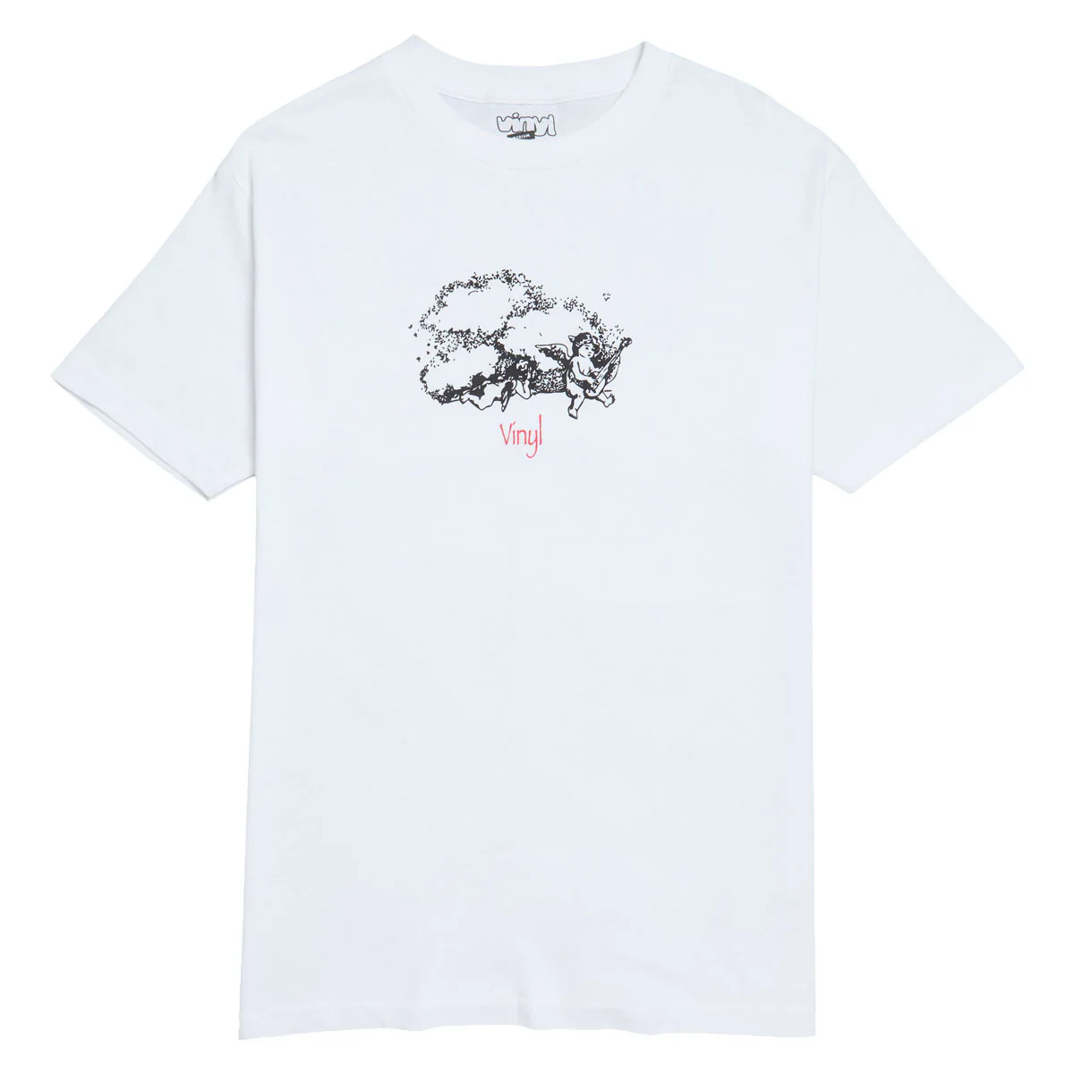 Vinyl Angel T-Shirt - White
