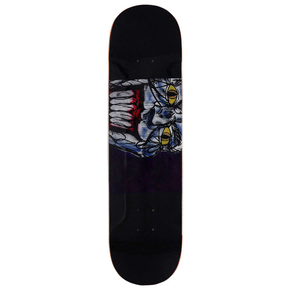 Violet Joker By Slawn Joseph Campos Skateboard Deck - 8.38"