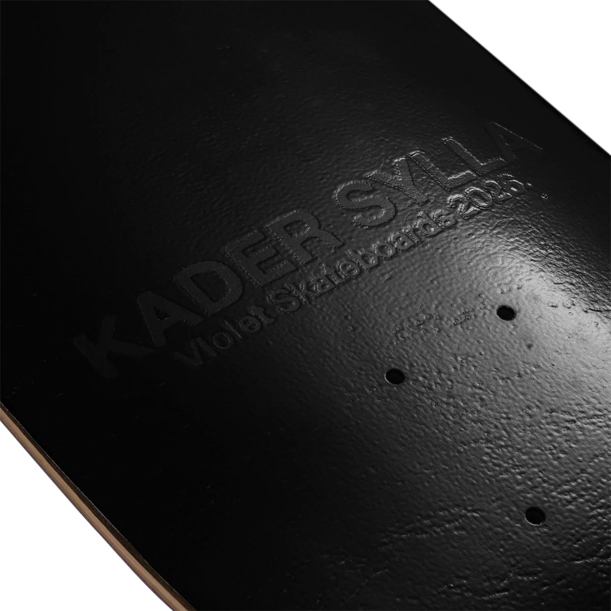 Violet Leather Pattern Kader Sylla Skateboard Complete - 8.38" - Image 3