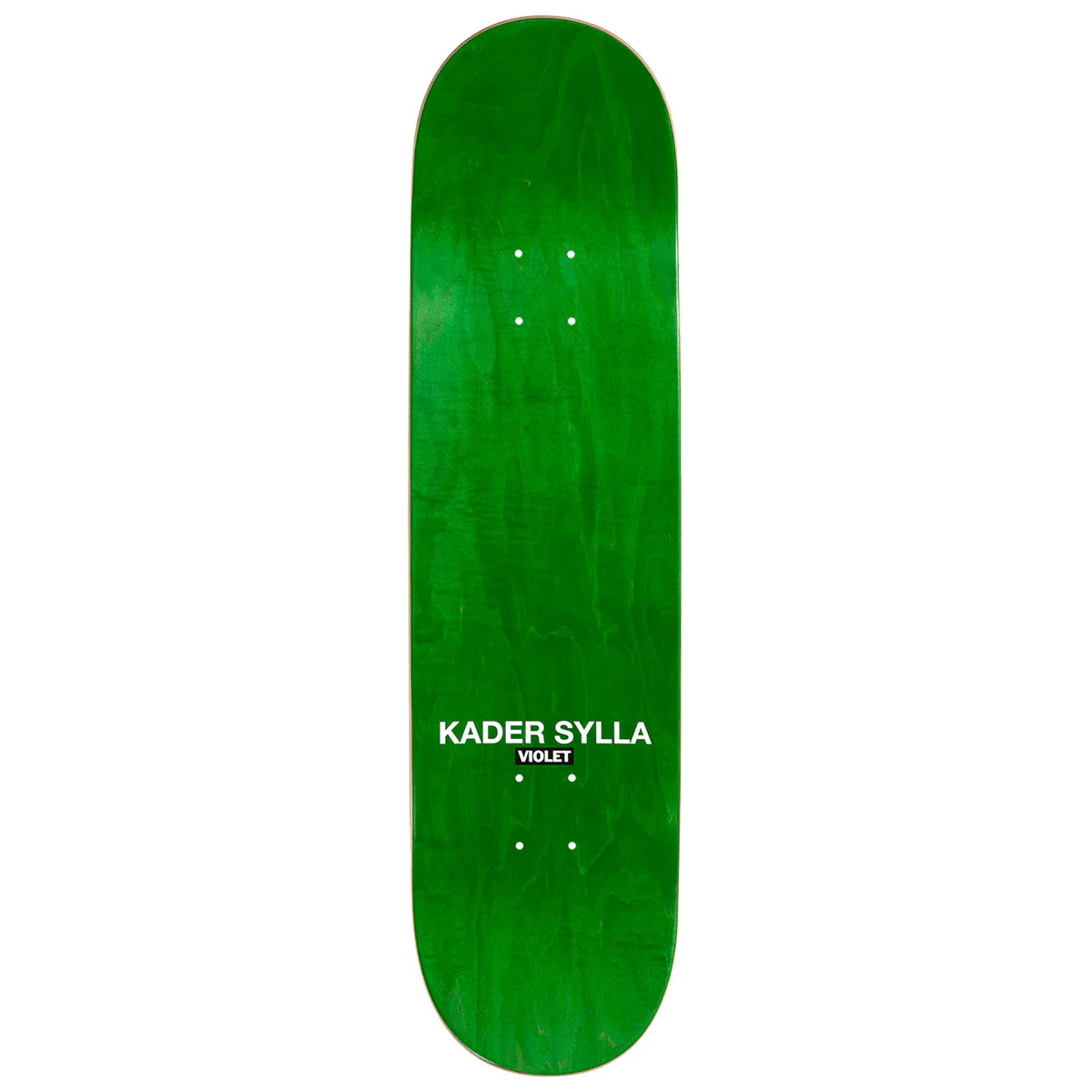 Violet Leather Pattern Kader Sylla Skateboard Deck - 8.38" - Image 2