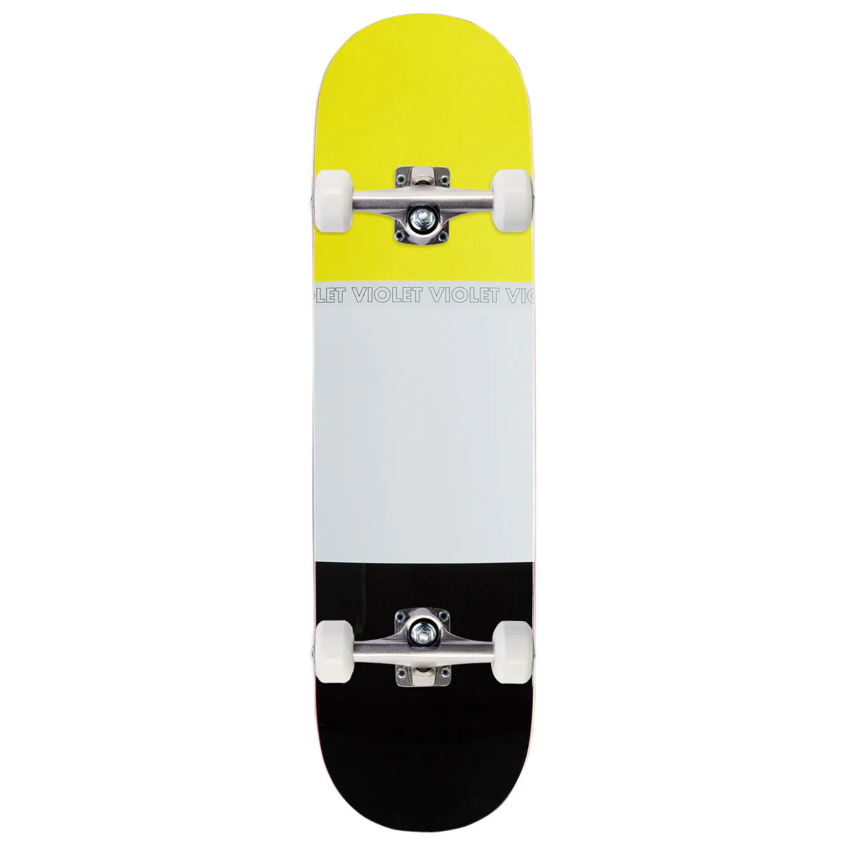 Violet Lollipop Skateboard Complete - Yellow - 8.38"