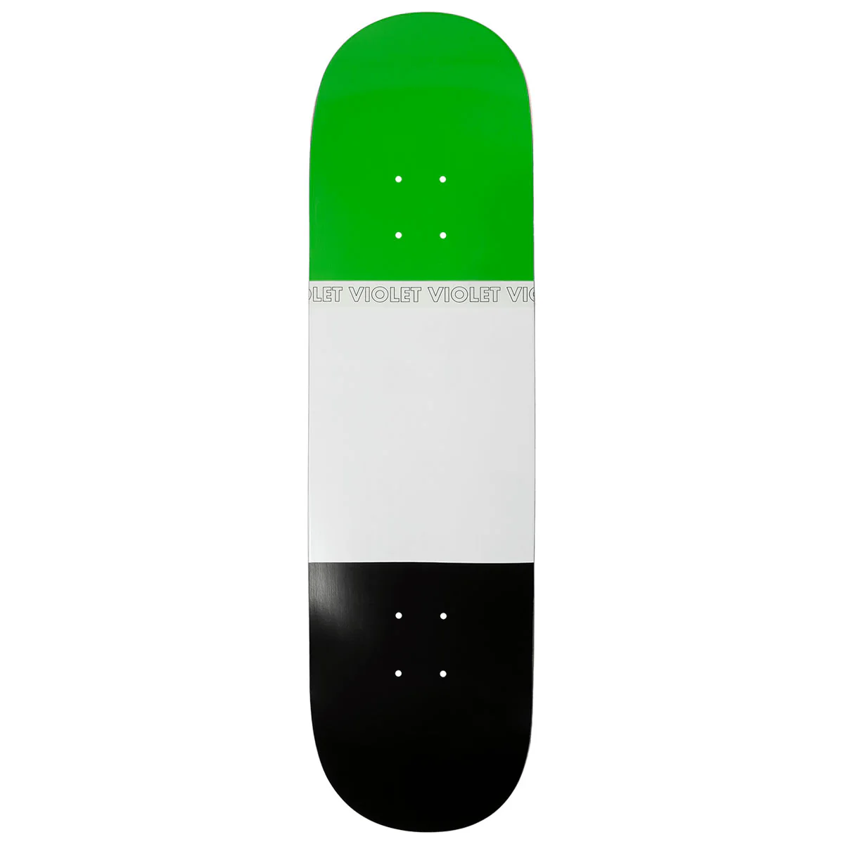 Violet Lollipop Skateboard Deck - Green - 8.50"