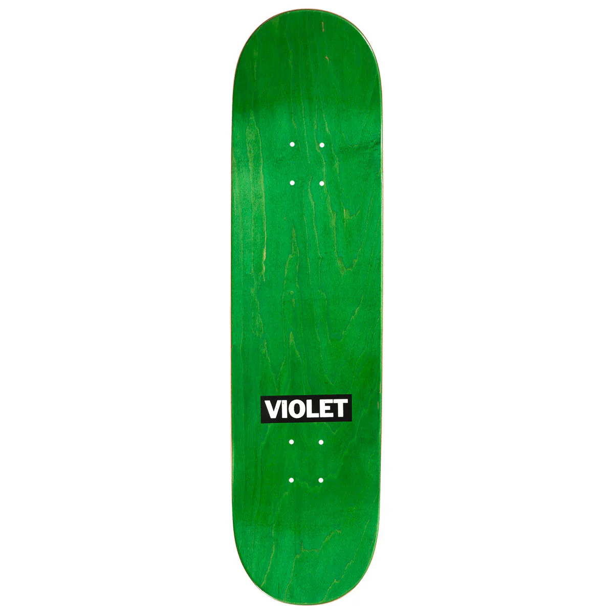 Violet Lollipop Skateboard Deck - Green - 8.50" - Image 2