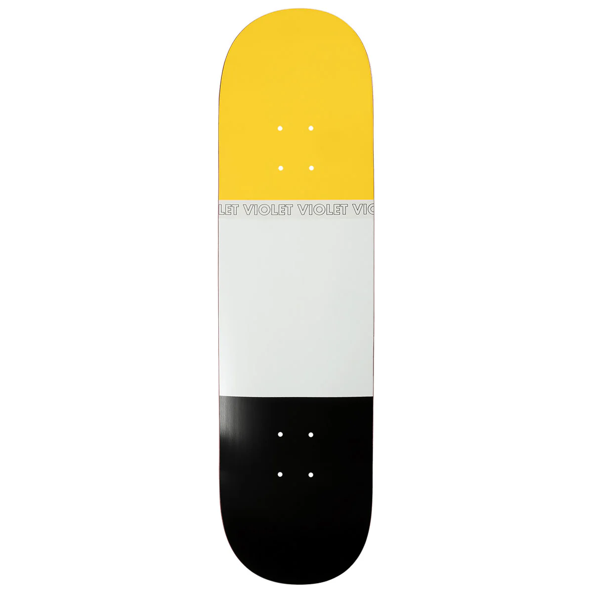 Violet Lollipop Skateboard Deck - Yellow - 8.50"