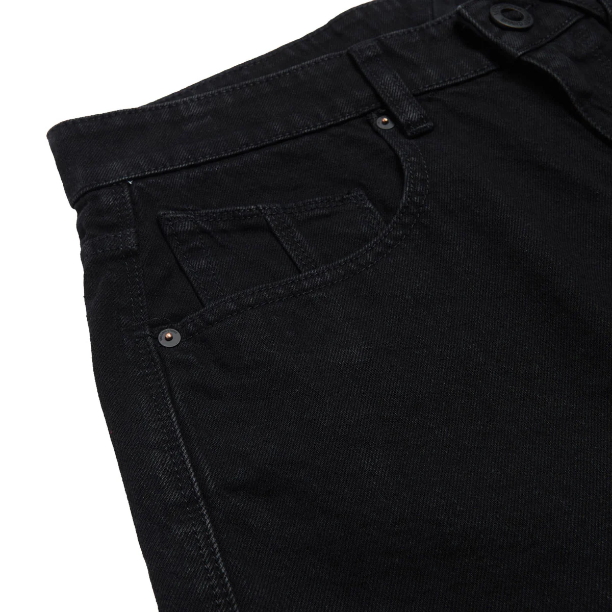 Volcom Billow Denim 22 Shorts - New Black - Image 3