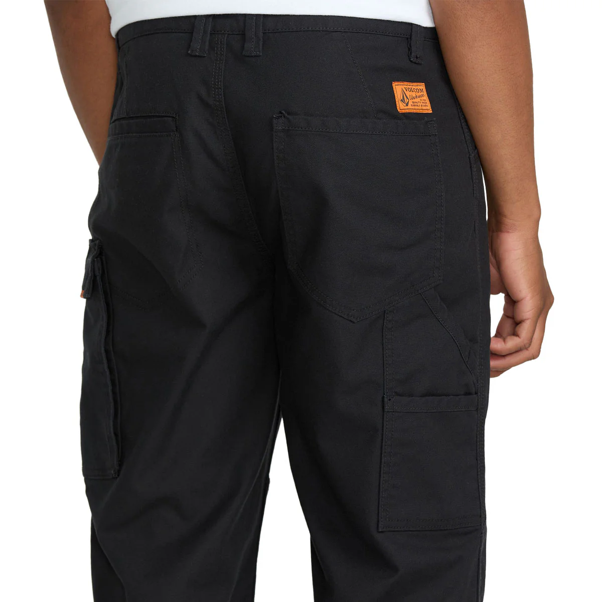Volcom Caliper II Relaxed Work Pants - Black 2025 - Image 4