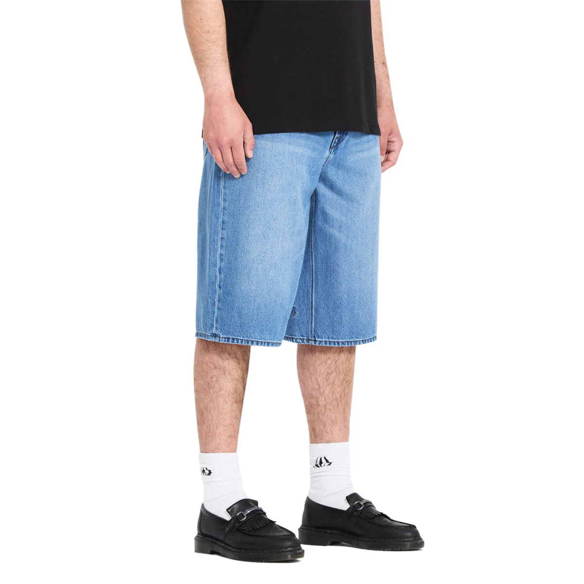 Volcom Chillow Denim 24 Shorts - Dirty Cowboy Blues - Image 6