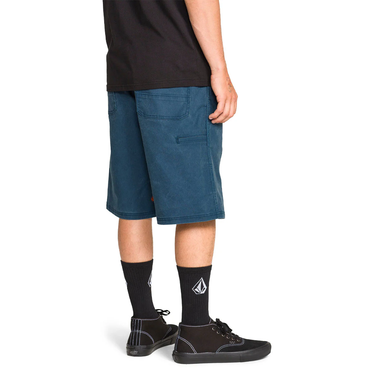Volcom Dialed 22 Relaxed Work Shorts - Midnight Blue - Image 4